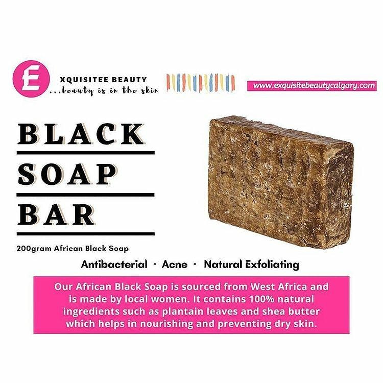 African Black Soap 200gram